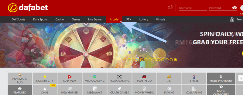 How to find JetX at Dafabet