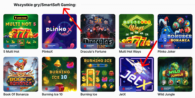 Jak znaleźć JetX w Ice Casino Jak znaleźć JetX w Ice Casino