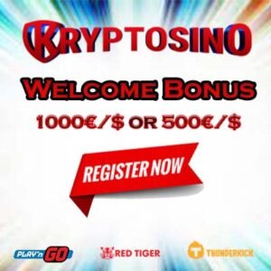 Kryptosino Casino Exclusive Welcome Bonus Package logo