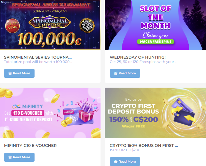 The Wolfy Casino Bonuses and Promotions